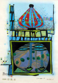 Hundertwasser - Homo Humus Come Va - 10,002 Nights - 05240